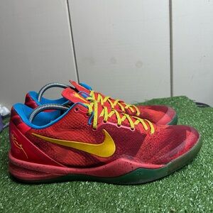 Size 10.5M-  Nike Kobe 8 System "Year of the Horse" RARE 2014 red yellow blue